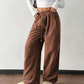 ⏰ Legere weit geschnittene Cordhose für Damen
