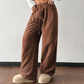 ⏰ Legere weit geschnittene Cordhose für Damen