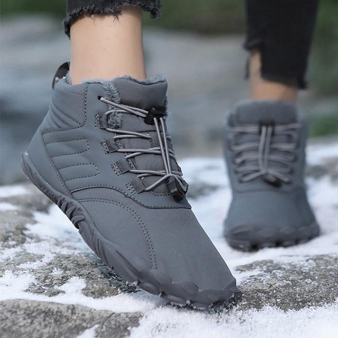 Tolles Geschenk! Wasserdichte, verdickte, plüschgefütterte Wanderschuhe🔥Kostenloser Versand