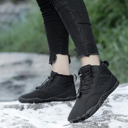 Tolles Geschenk! Wasserdichte, verdickte, plüschgefütterte Wanderschuhe🔥Kostenloser Versand
