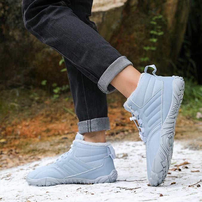 Tolles Geschenk! Wasserdichte, verdickte, plüschgefütterte Wanderschuhe🔥Kostenloser Versand