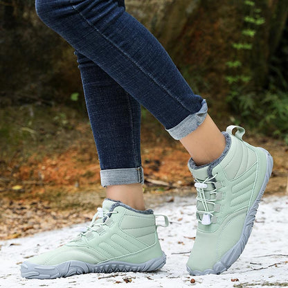 Tolles Geschenk! Wasserdichte, verdickte, plüschgefütterte Wanderschuhe🔥Kostenloser Versand