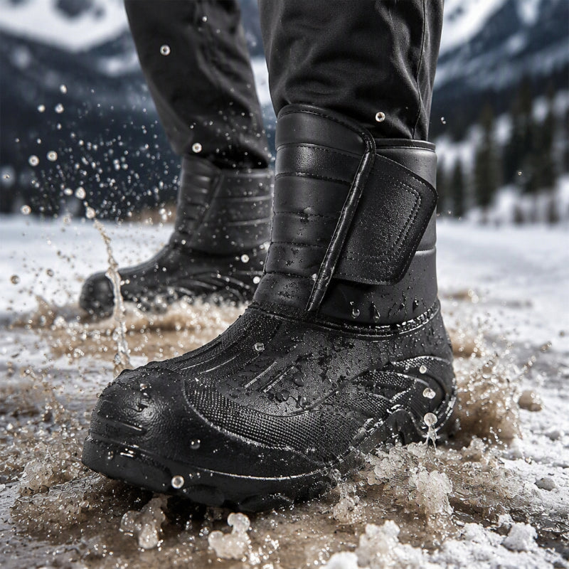 💥💥 Unisex wasserdichte Schneestiefel mit Plüschfutter