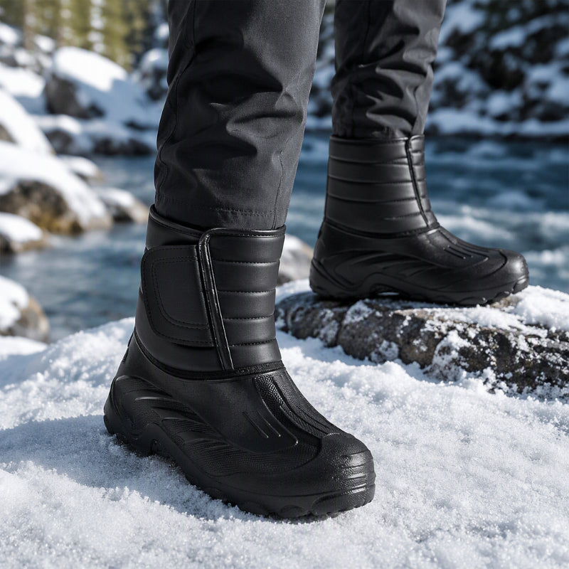 💥💥 Unisex wasserdichte Schneestiefel mit Plüschfutter