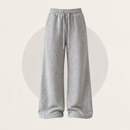 Bequeme Damen-Freizeit-Hose mit weitem Bein