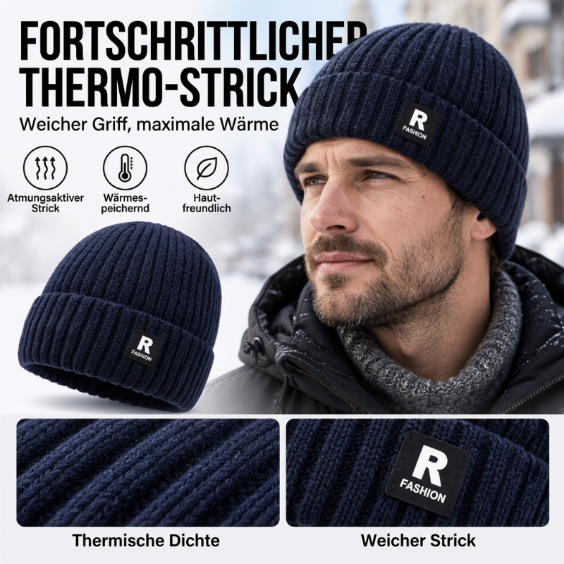 📢📢 Lässige warme Strick-Mütze für Herren