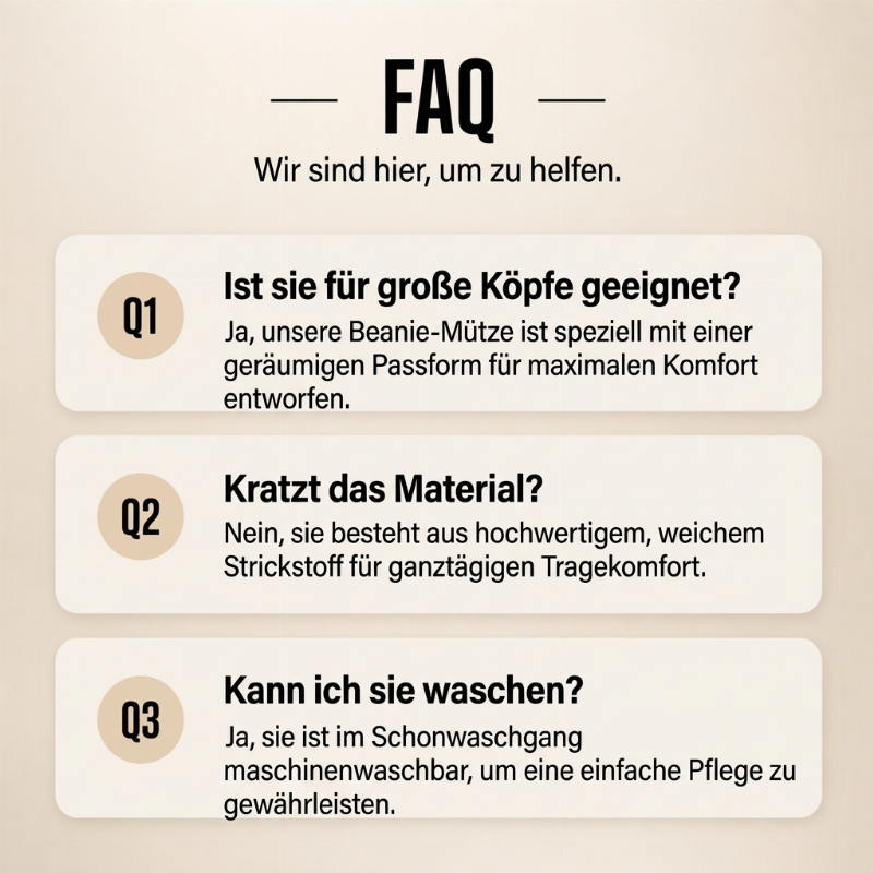 📢📢 Lässige warme Strick-Mütze für Herren