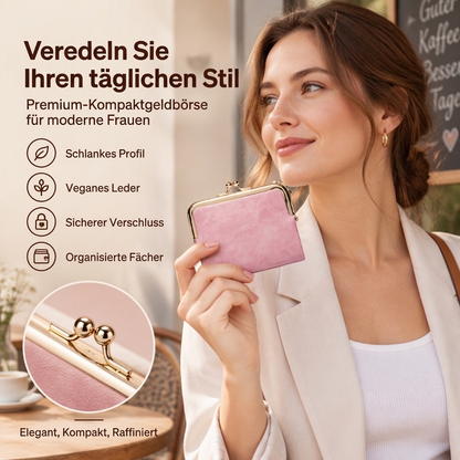 🎁Vintage Kiss-Lock-Geldbörse mit Mehreren Kartenfächern