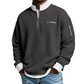 🔥Beliebtes Produkt ！✨Herren Waffelstrick-Pullover mit Viertelreißverschluss