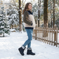 🔥  Bequeme warme Stiefel mit rutschfester Sohle