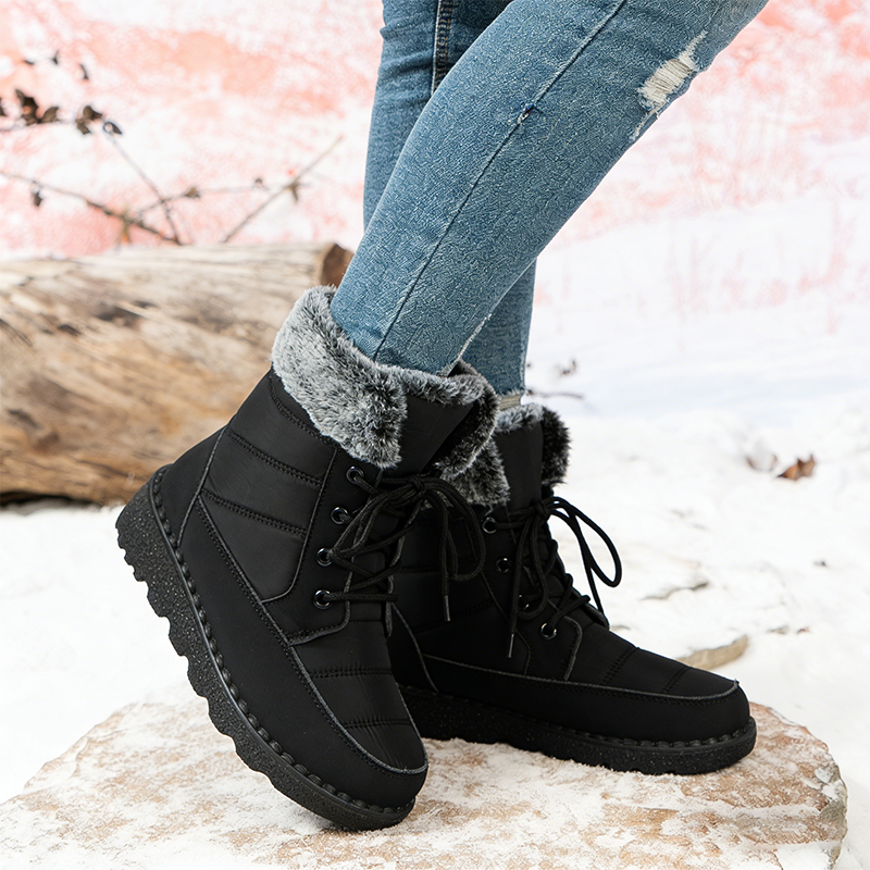 🔥  Bequeme warme Stiefel mit rutschfester Sohle