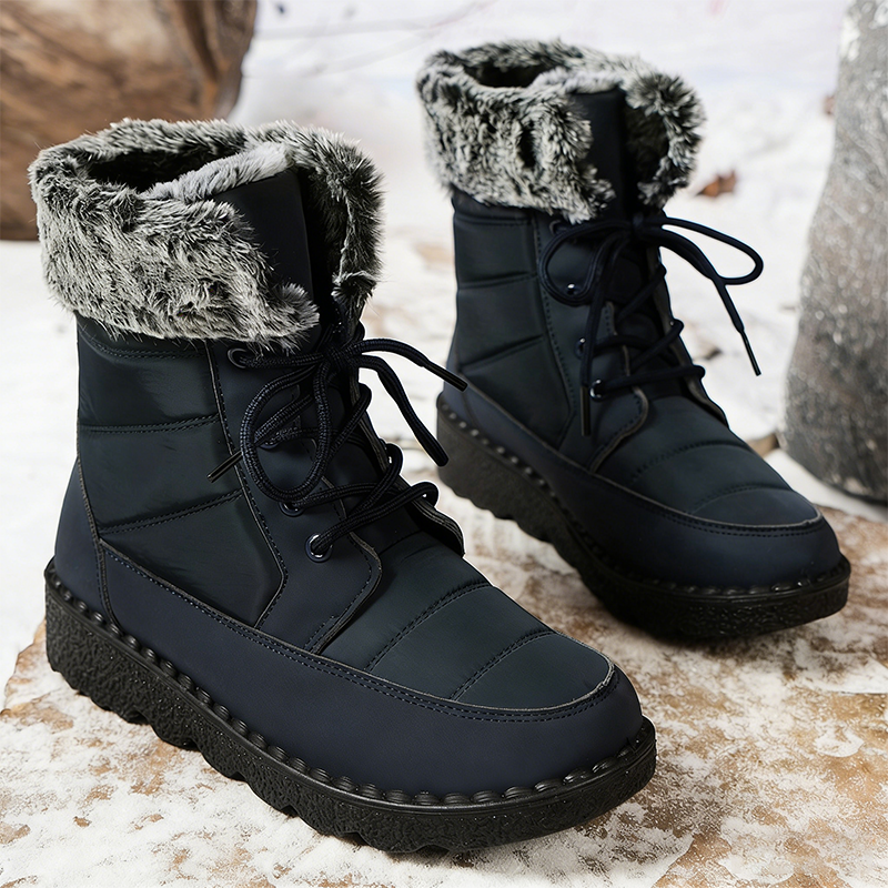 🔥  Bequeme warme Stiefel mit rutschfester Sohle