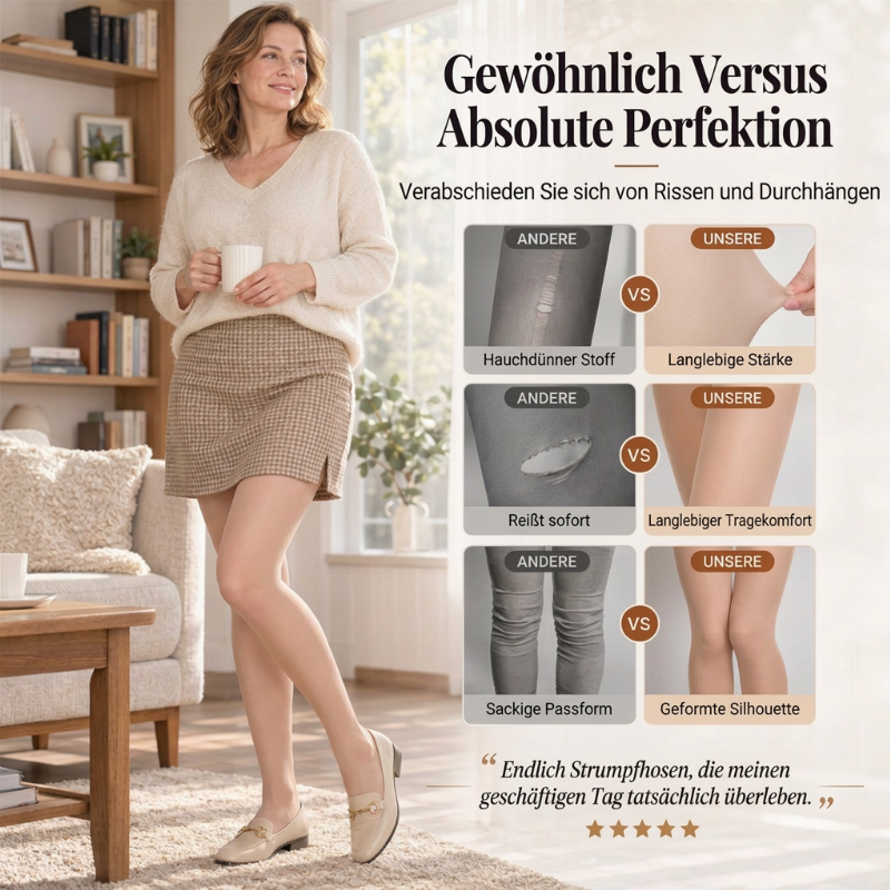 🖤 Super dehnbare und unzerstörbare magische Strümpfe