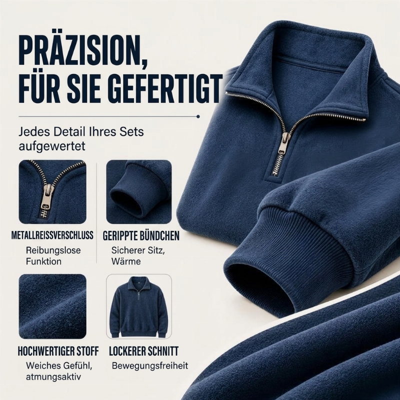 🔥🔥 Lässiges Viertelreißverschluss-Sweatshirt für Herren