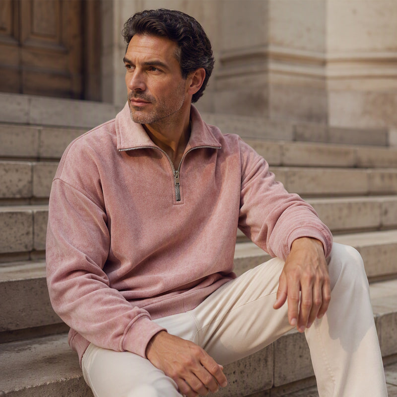 🔥🔥 Lässiges Viertelreißverschluss-Sweatshirt für Herren