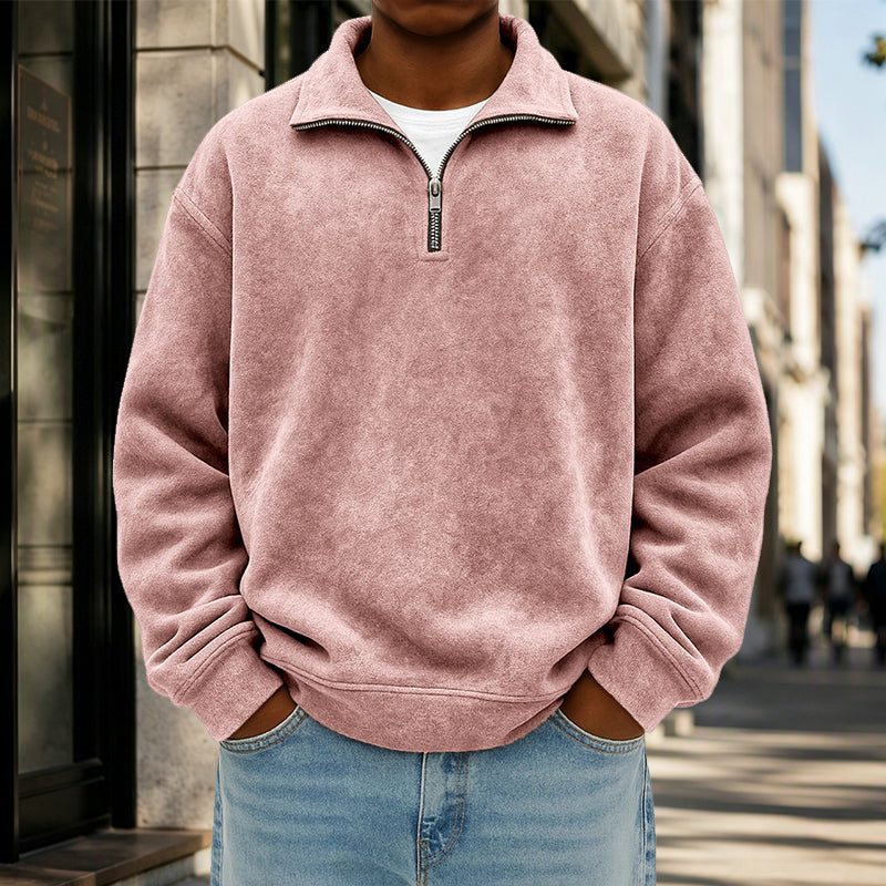 🔥🔥 Lässiges Viertelreißverschluss-Sweatshirt für Herren