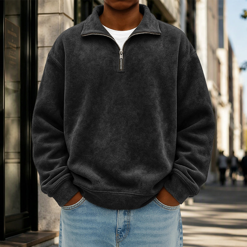 🔥🔥 Lässiges Viertelreißverschluss-Sweatshirt für Herren