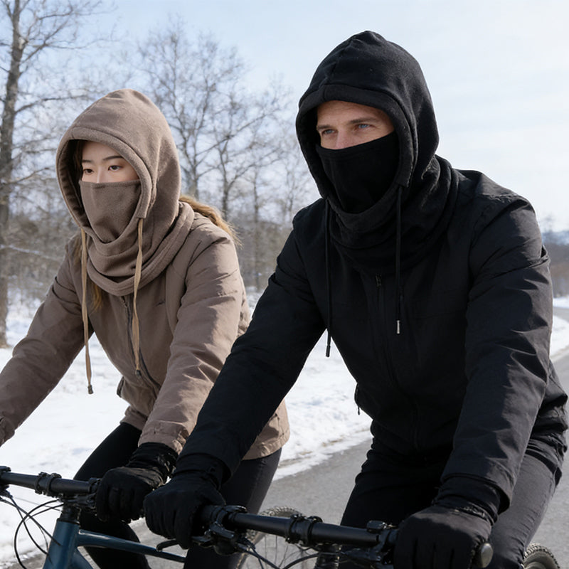 🌟🌟1 kaufen, 1 gratis erhalten  All-in-One Thermische Wintergesichtsmaske & Kapuze
