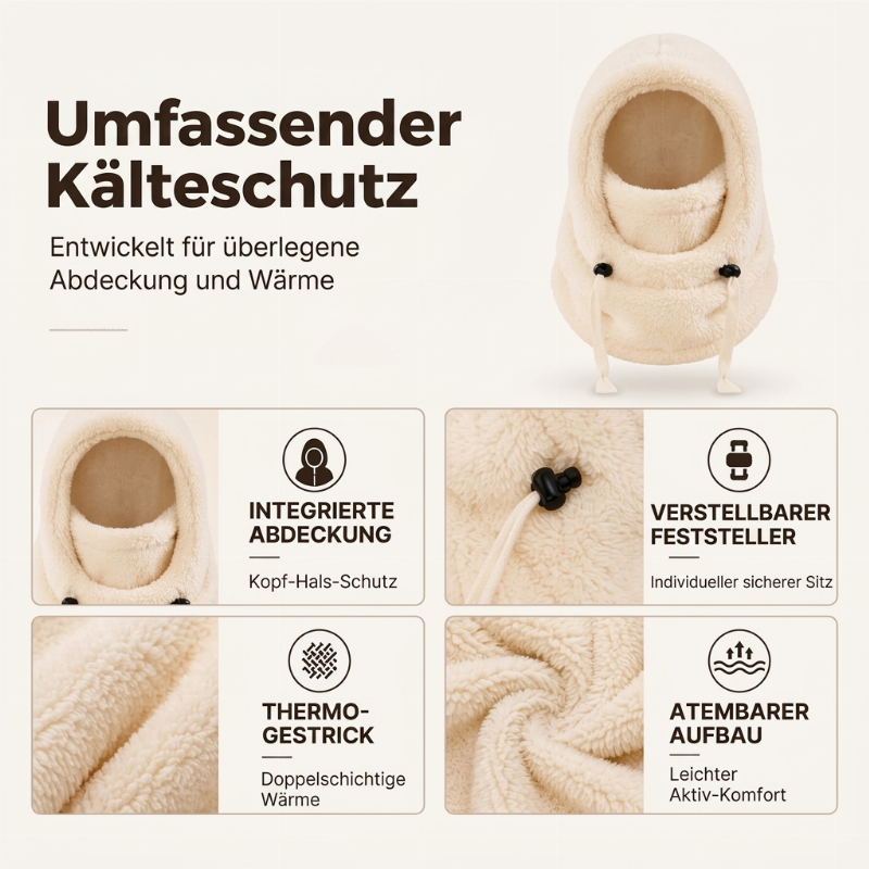 ❄️🧒 Kinder Winddichte Wärmende Fahrrad-Sturmhaube | Warm & Sicher – Perfekt für kalte Fahrradtouren ✨
