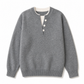 📢🎉🛍️✨Lässiger zweiteiliger Strickpullover mit V-Ausschnitt und Knopfdetails