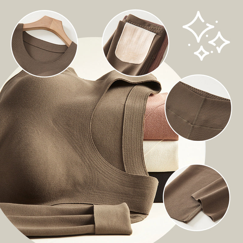 Thermounterwäsche-Set für Damen mit integriertem BH