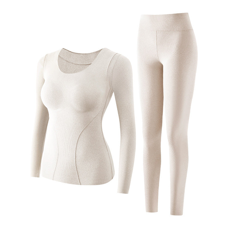 Thermounterwäsche-Set für Damen mit integriertem BH