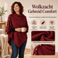 🧶Weicher Strick-Poncho-Schal für Damen, locker sitzender Strick-Überwurf✨