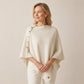 🧶Weicher Strick-Poncho-Schal für Damen, locker sitzender Strick-Überwurf✨