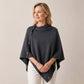 🧶Weicher Strick-Poncho-Schal für Damen, locker sitzender Strick-Überwurf✨
