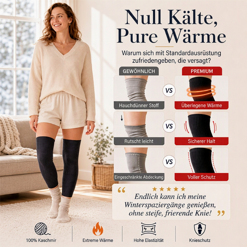 🔥🔥 Unisex Kniestrümpfe aus verlängertem Kaschmir