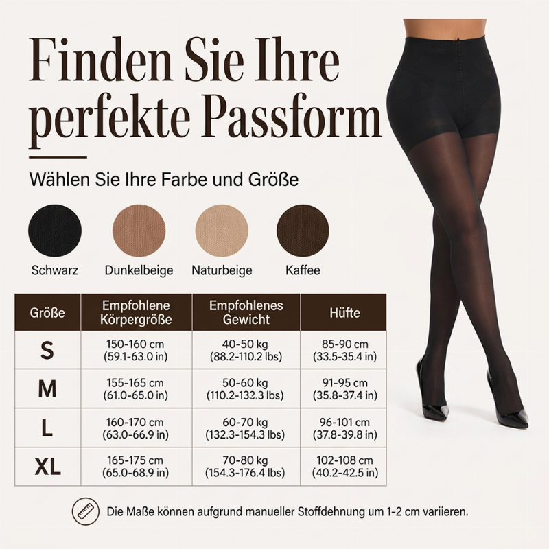 🌺1 kaufen, 1 gratis erhalten🧦 Laufsichere ultra-transparente unsichtbare Strumpfhosen | Kein Laufmaschen✨
