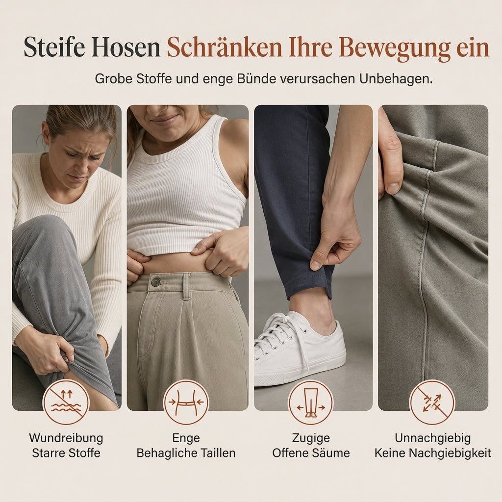 Freizeit-Jogginghose aus Cord für Damen