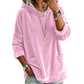 Samt-Kapuzenpullover für Damen