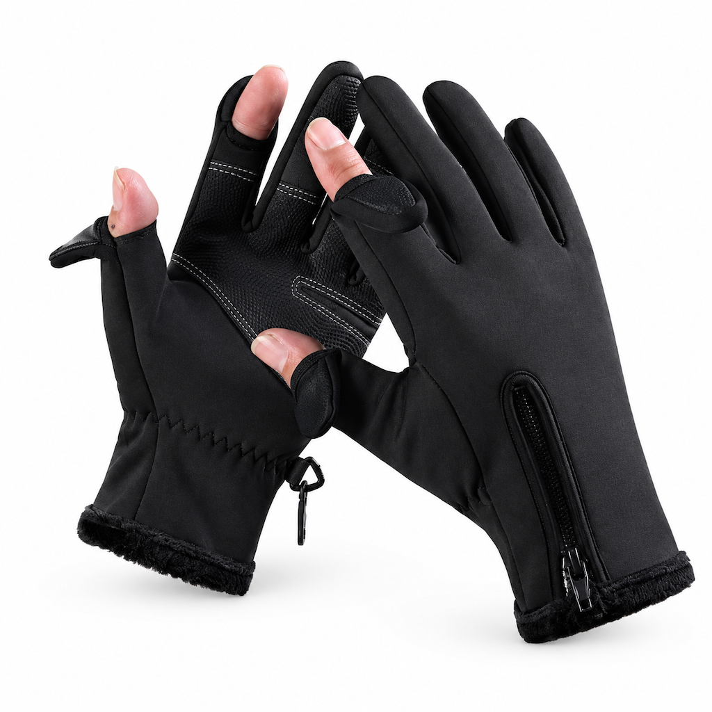 🧤 ❄️ Wasserdichte Winterhandschuhe für den Outdoor-Einsatz – winddichtes Außenmaterial & weiches Plüschfutter zum Radfahren und Wandern 🚴