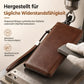 Herren Lange Geldbörse mit Reißverschluss, großes Fassungsvermögen, multifunktionaler Kartenhalter, Clutch-Tasche