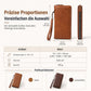 Herren Lange Geldbörse mit Reißverschluss, großes Fassungsvermögen, multifunktionaler Kartenhalter, Clutch-Tasche