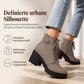 📢📢🎉✨Damen-Stiefeletten mit Blockabsatz und Plateausohle