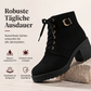 📢📢🎉✨Damen-Stiefeletten mit Blockabsatz und Plateausohle