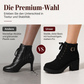 📢📢🎉✨Damen-Stiefeletten mit Blockabsatz und Plateausohle