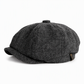 📢🎉🛍️✨Vintage British Stil Newsboy Kappe für Herren und Damen Klassisch Casual Flache Kappe Achteckige Baskenmütze
