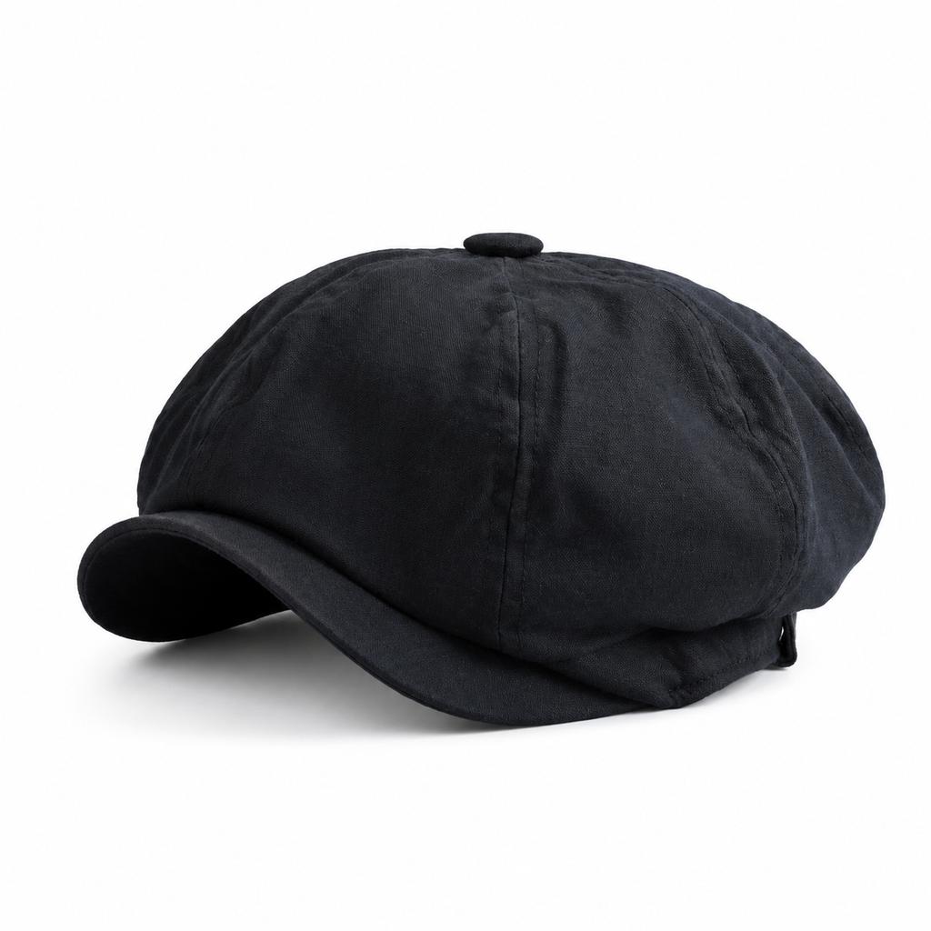 📢🎉🛍️✨Vintage British Stil Newsboy Kappe für Herren und Damen Klassisch Casual Flache Kappe Achteckige Baskenmütze