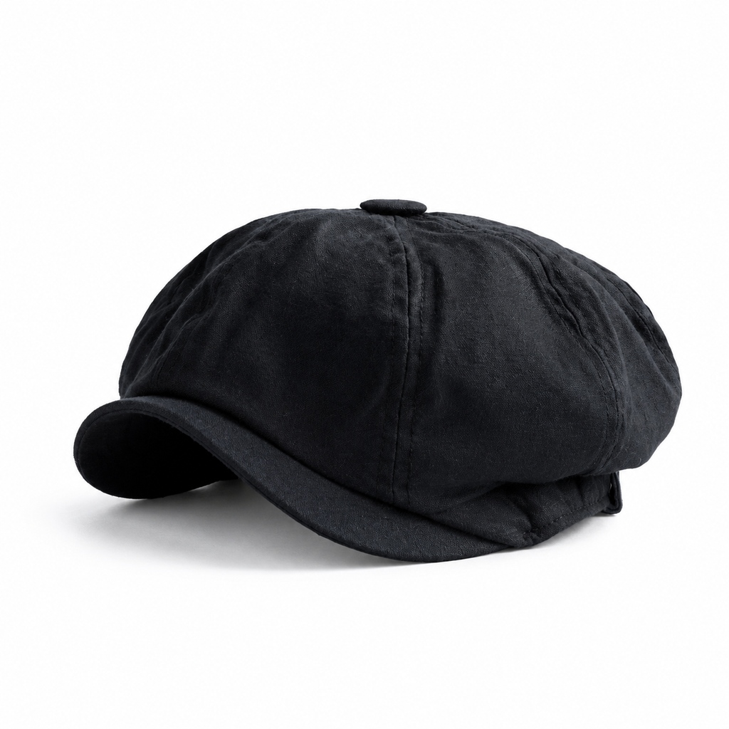 📢🎉🛍️✨Vintage British Stil Newsboy Kappe für Herren und Damen Klassisch Casual Flache Kappe Achteckige Baskenmütze