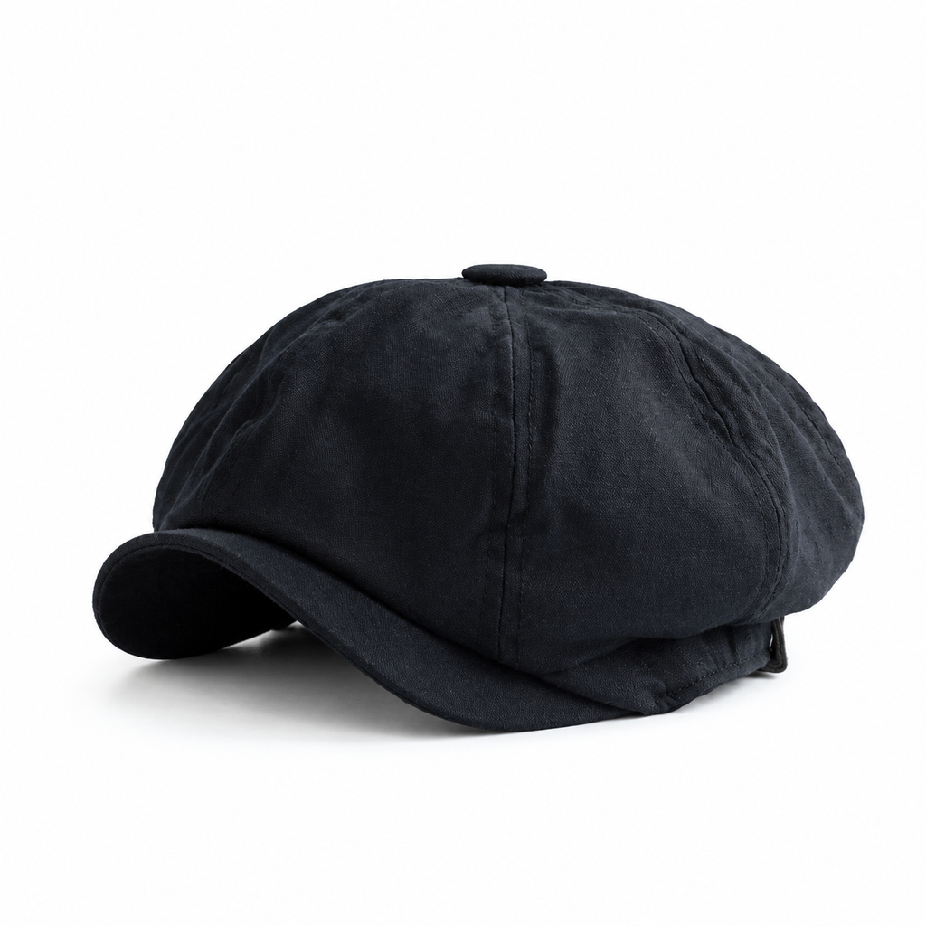 📢🎉🛍️✨Vintage British Stil Newsboy Kappe für Herren und Damen Klassisch Casual Flache Kappe Achteckige Baskenmütze