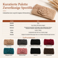 Breites gestricktes Ohrenschutz-Stirnband für Damen, winterlich warmes Haar-Accessoire mit Blumenmuster