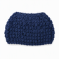 Breites gestricktes Ohrenschutz-Stirnband für Damen, winterlich warmes Haar-Accessoire mit Blumenmuster
