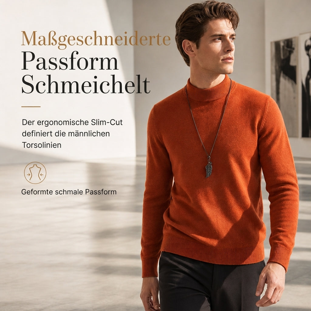 Herbst/Winter Slim Fit Pullover Strickpullover