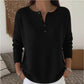 Damen Strickpullover mit Henley-Kragen