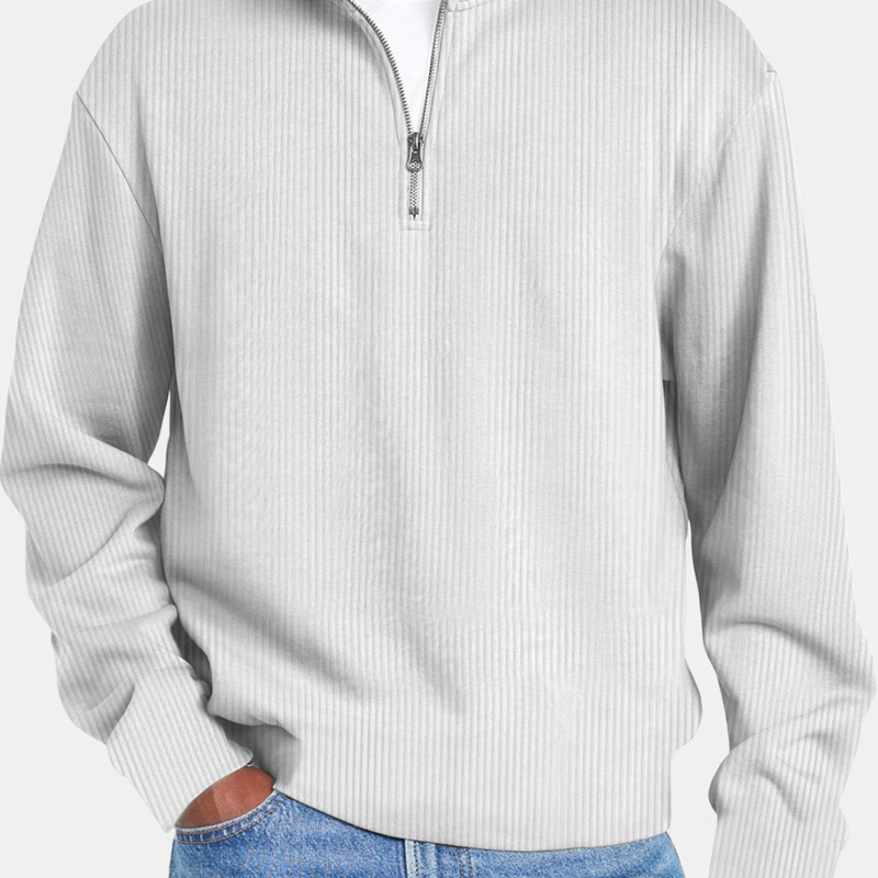 🧥 Sweatshirt mit Viertelreißverschluss | Warmer Komfort trifft auf lässige Herbst-Eleganz ✨