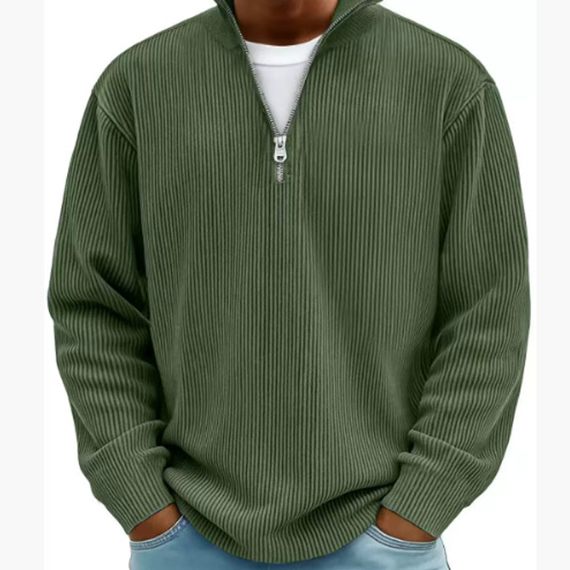 🧥 Sweatshirt mit Viertelreißverschluss | Warmer Komfort trifft auf lässige Herbst-Eleganz ✨