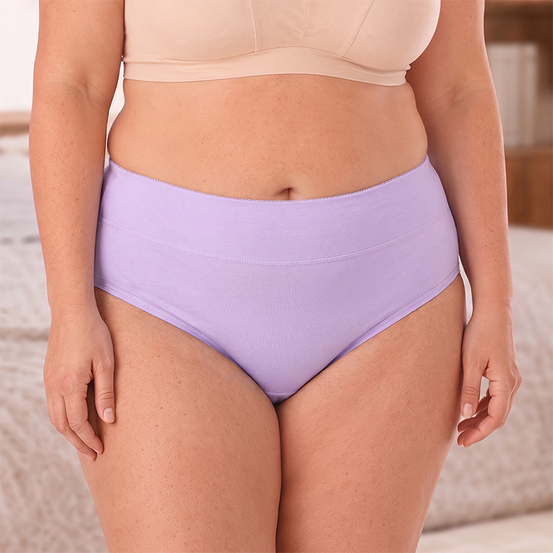 Damen Plus Size Menstruationsunterwäsche
